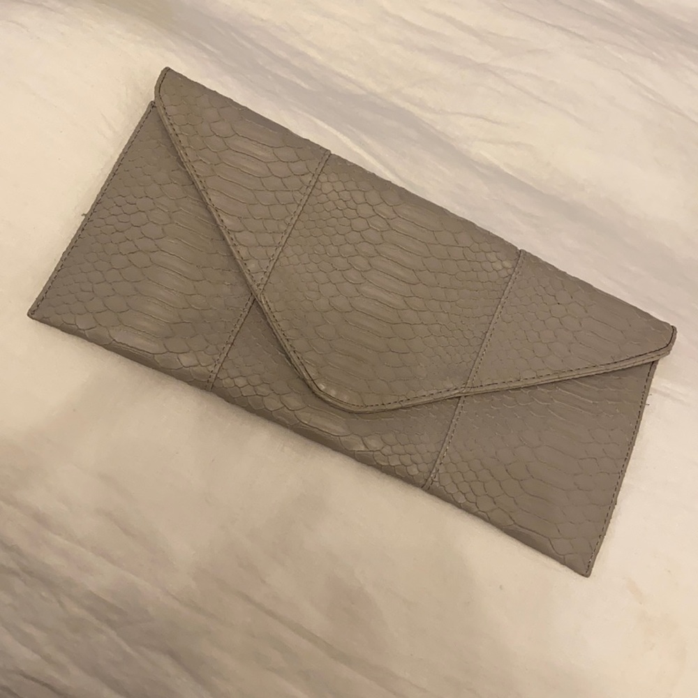 Snakeskin Clutch & Purse